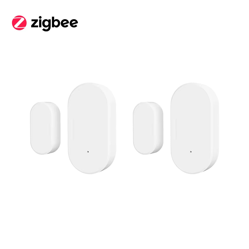 Tuya Smart Zigbee Door Window Contact Sensor Smart Home Wireless Door Detectors Open/Close APP Remote Alarm