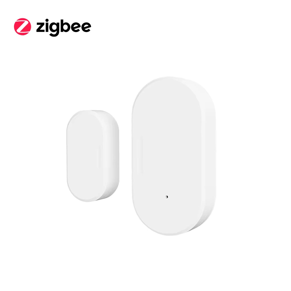 Tuya Smart Zigbee Door Window Contact Sensor Smart Home Wireless Door Detectors Open/Close APP Remote Alarm