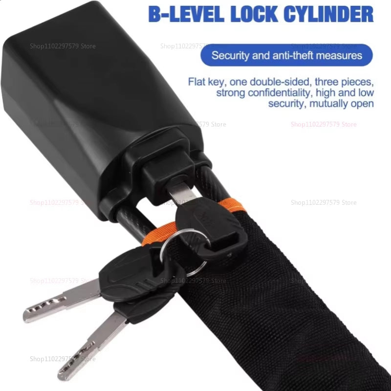 Universal Car Steering Wheel Lock anti Theft Device Stainless Steel Seat Belt Buckles with Keys Vehicle Security Accessory